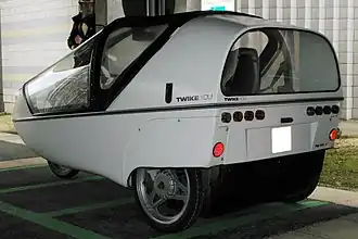 Twike 3 Facelift rear view