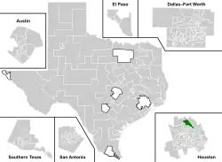 Map of the district