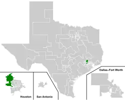Map of the district