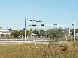 Intersection of US-98 and US-319 in Medart