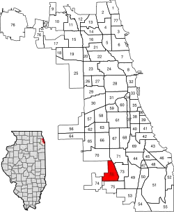 Location within Chicago