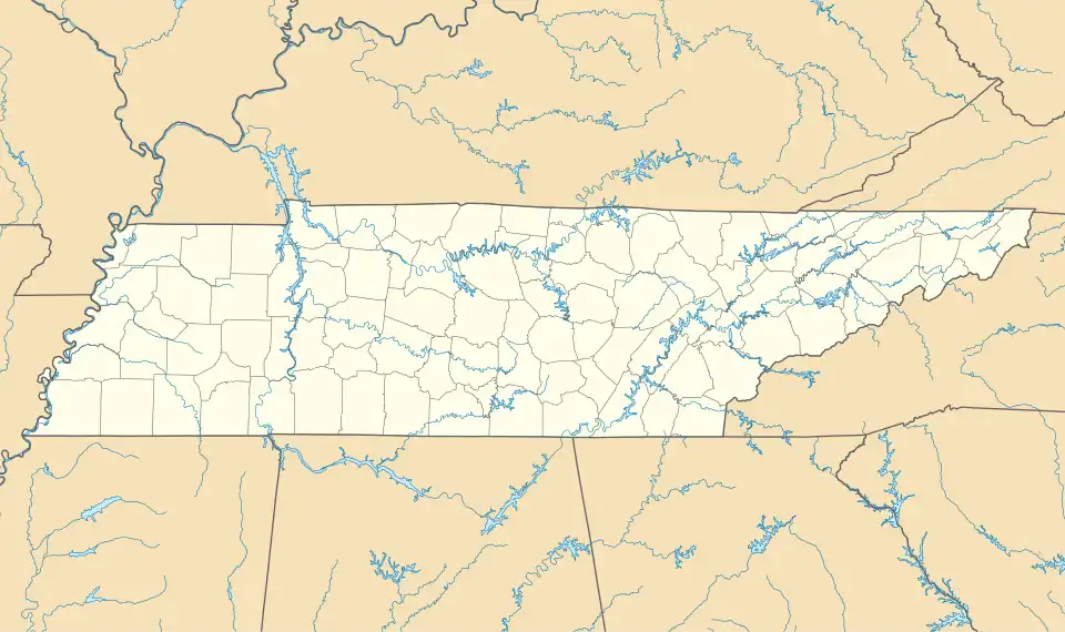 1996 Summer Olympics torch relay is located in Tennessee