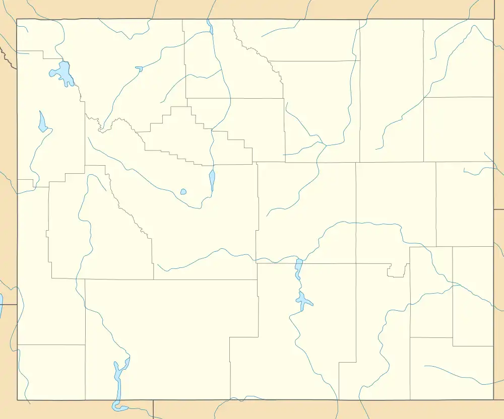 1996 Summer Olympics torch relay is located in Wyoming