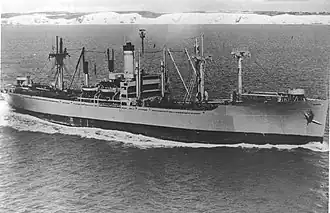 USNS Lt. George W. G. Boyce (T-AK-251) underway.