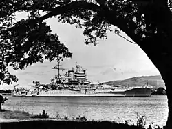 USS New Mexico (BB-40) at Pearl Harbor 1935