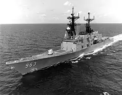 USS Spruance in June 1987