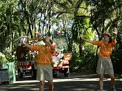 Mickey's Jammin' Jungle Parade, which ran from 2001 through 2014.