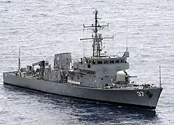 BRP Artemio Ricarte (PS-37) on April 21, 2009
