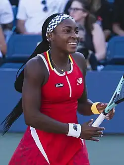 Coco Gauff, the 2025 women's singles champion