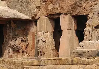 Right corner with Yavana warrior