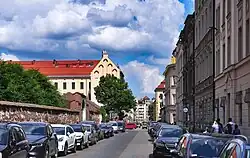 View from Wolnica Square to the east