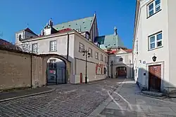 Warsaw Old Town with St John's Cathedral