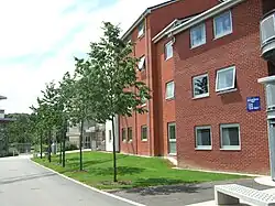 Student accommodation has been developed at Manor Park.