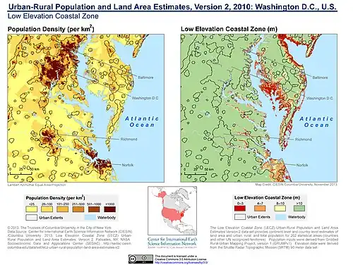 Chesapeake Bay and Delaware Bay