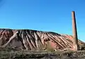 Heaps at former coke works