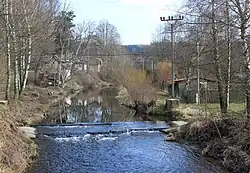The Chrudimka River in Vítanov