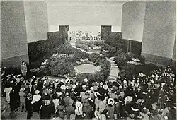 A demonstration of Voder, a keyboard-operated speech synthesizer, at the fair