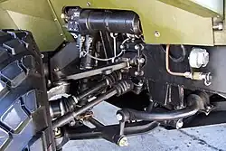 Suspension for VPK-3927 Volk family armored vehicles.