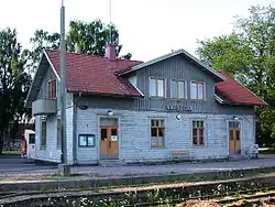 Vadstena station
