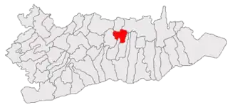 Location in Călărași County