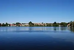 View over Velký Borovanský rybník