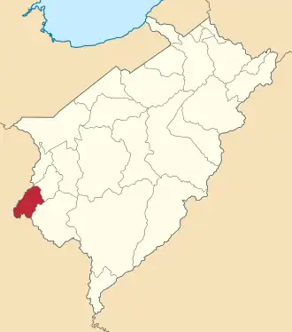 Location in Trujillo