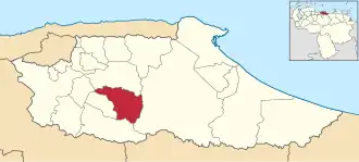 Location in Miranda