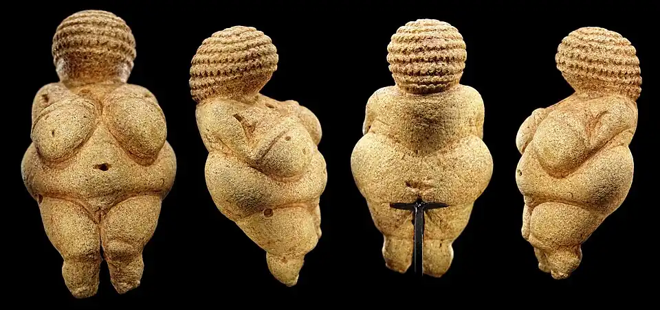 30,000-year-old Venus of Willendorf from Austria