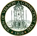 Official seal of Vernon, Connecticut