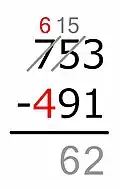 6 − 4 = ...