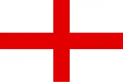 Flag of the French crusaders and the Order of Saint George