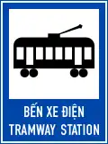 435g: Tram stop / station