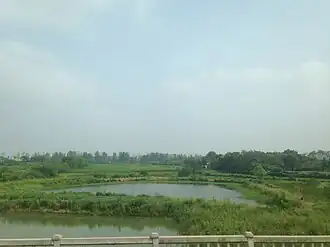 View near Huarong Town, Huarong