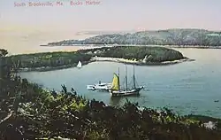 View of Buck's Harbor c. 1910
