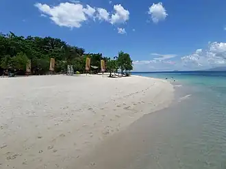 View on the north side of the island