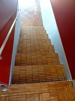 Stairs to the children playroom