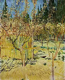 Apricot Trees in Blossom 1888 Collection Continental Art Holdings, Ltd., Johannesburg (F399)