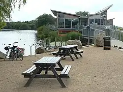 Lakeside picnic area