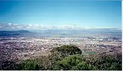 Partial view of San Juan del Río (taken from "Cerro Gordo" hill).