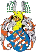 Coat of arms of Landgrave Albert II, 1265 of Thuringia
