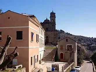 Town hall and church