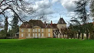 The chateau in Vregille