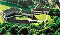Aerial view of Château de Neuville (Gambais)