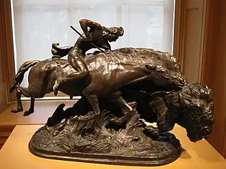Riding down the Buffalo, Smithsonian American Art Museum, Washington, D.C.