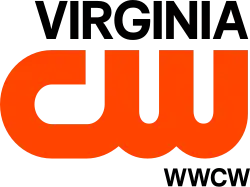 The CW network logo in red-orange below the word "Virginia", with the call sign WWCW in small print beneath.