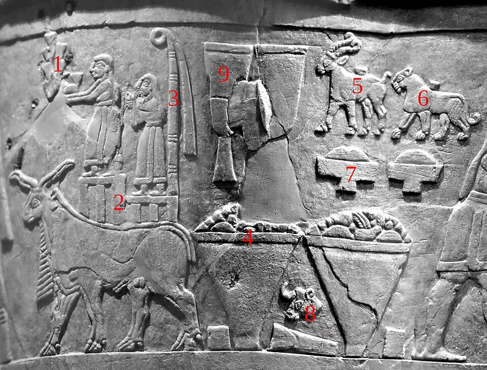 Uruk Vase Guide to Proto-Cuneiform