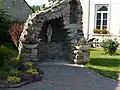 The grotto of Lourdes