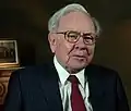Warren Buffett, chairman and CEO, Berkshire Hathaway. "Oracle of Omaha" and world's sixth wealthiest person[12]