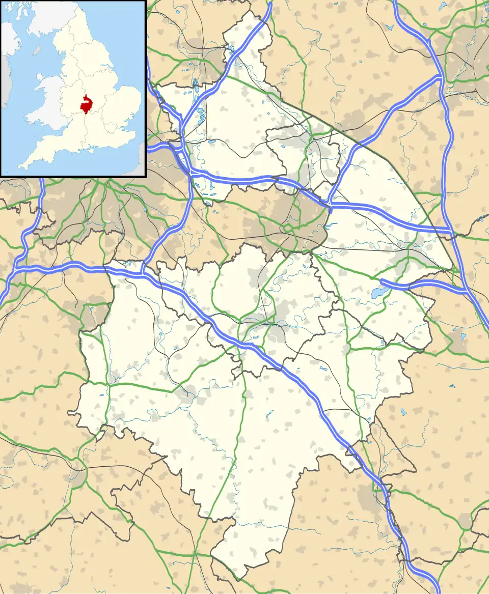 Royal Leamington Spa is located in Warwickshire