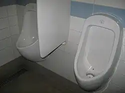 Waterless urinals in Switzerland